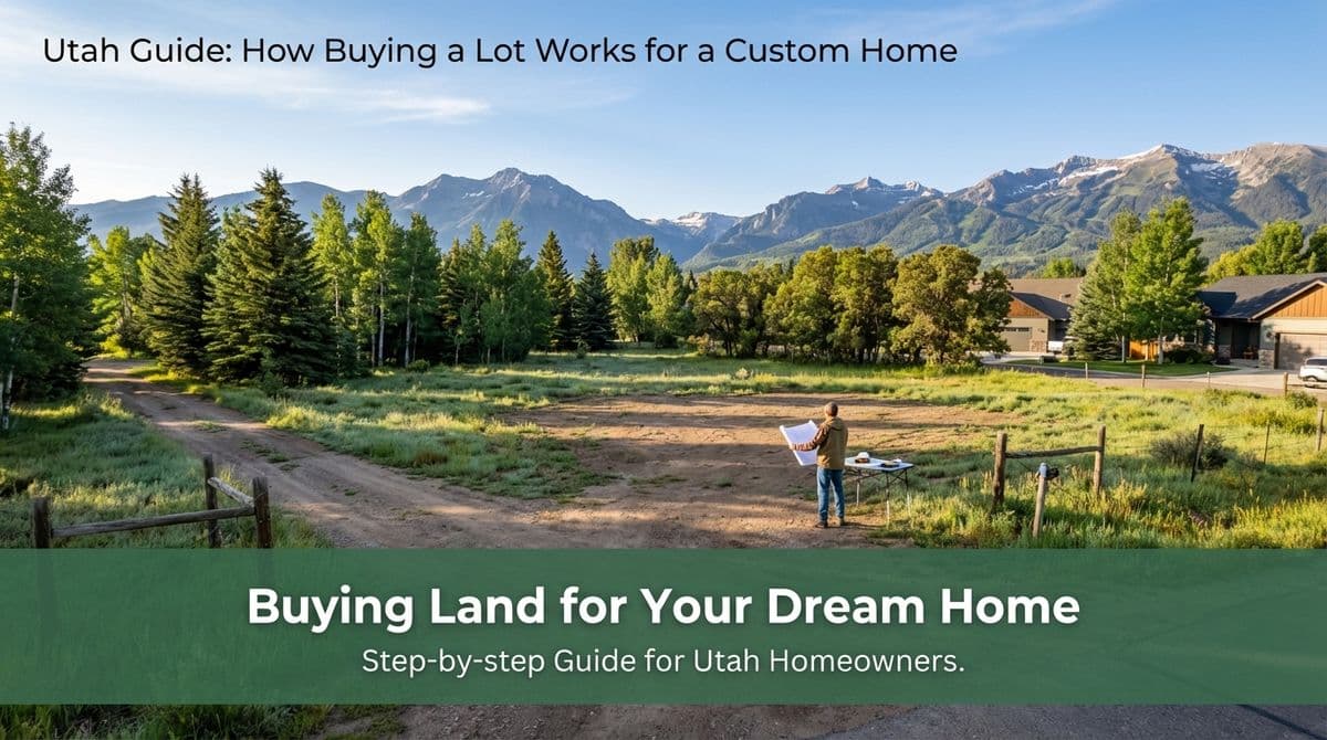 Featured post - Utah Guide: How Buying a Lot Works for a Custom Home